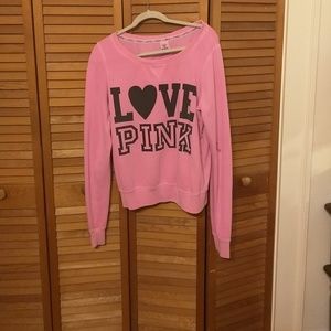 Pink pullover